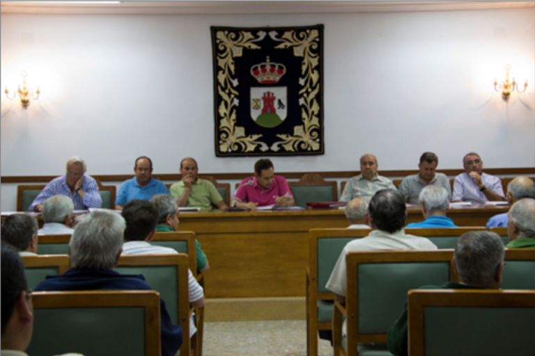 Reunión de cooperativistas de Petróleos Peñaflor